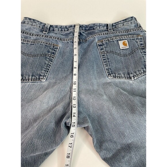 Carhartt Women’s Jeans, 18x32, WB160 VIO, Workwear, Straight leg, Distressed - Picture 6 of 9